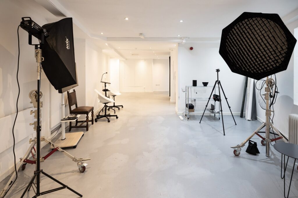 Interior shot of Studio 2 at Folkestone Studio