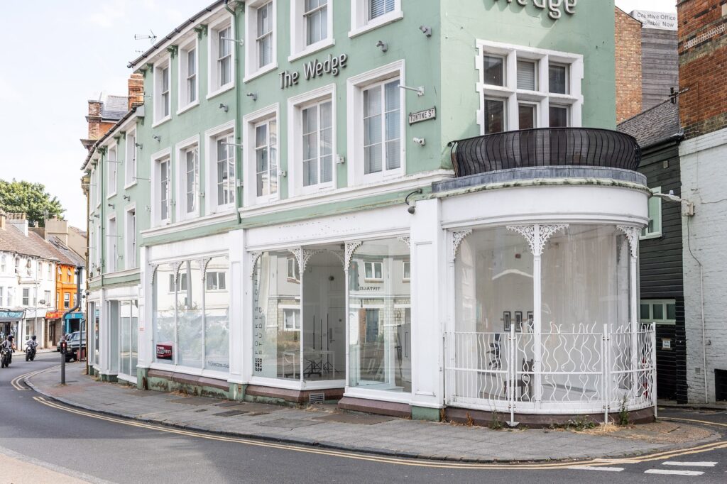 External photo of Folkestone Studio
